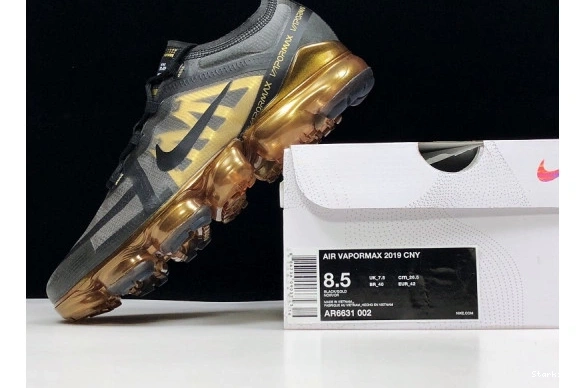 GOLD BLACK AIR AR6631-002 2019 METALLIC VAPORMAX 0820